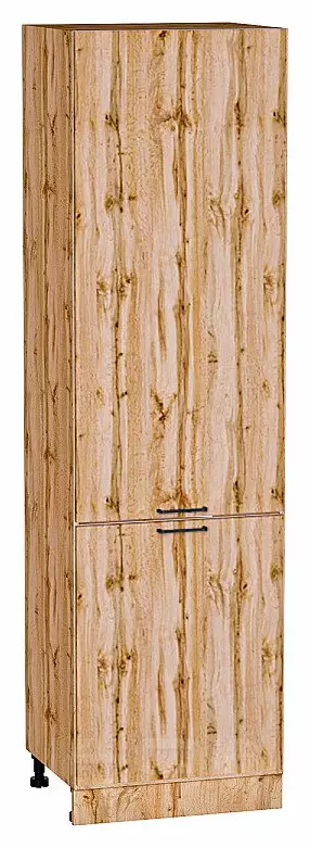 Шкаф пенал с 2-мя дверцами Флэт Wotan Oak 2S/Дуб Вотан 2132*600*574