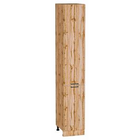 Шкаф пенал с 2-мя дверцами Флэт Wotan Oak 2S/Дуб Вотан 2336*400*574