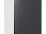 Шкаф пенал с 2-мя дверцами Фьюжн Anthracite Белый 2336*400*576