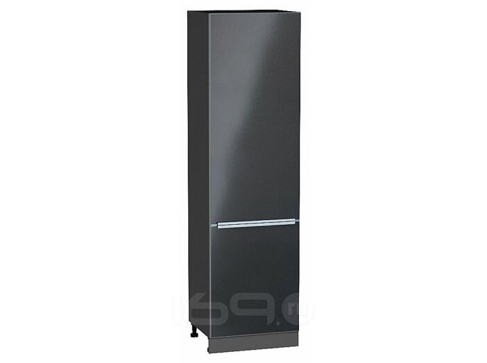 Шкаф пенал с 2-мя дверцами Фьюжн Anthracite Graphite 2132*600*576