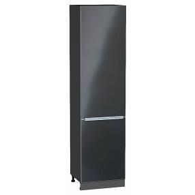 Шкаф пенал с 2-мя дверцами Фьюжн Anthracite Graphite 2336*600*576