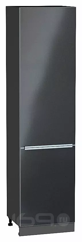 Шкаф пенал с 2-мя дверцами Фьюжн Anthracite Graphite 2336*600*576