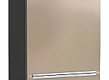 Шкаф пенал с 2-мя дверцами Фьюжн Gallant Graphite 2336*600*576