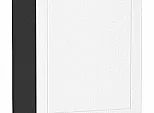 Шкаф пенал с 2-мя дверцами Глетчер Айленд Силк Graphite 2336*600*574