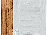 Шкаф пенал с 2-мя дверцами Лофт Nordic Oak/Дуб Вотан 2132*400*576
