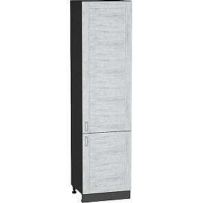 Шкаф пенал с 2-мя дверцами Лофт Nordic Oak/Graphite 2336*600*576