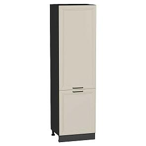 Шкаф пенал с 2-мя дверцами Нео Cream Silk/Graphite 2132*600*576