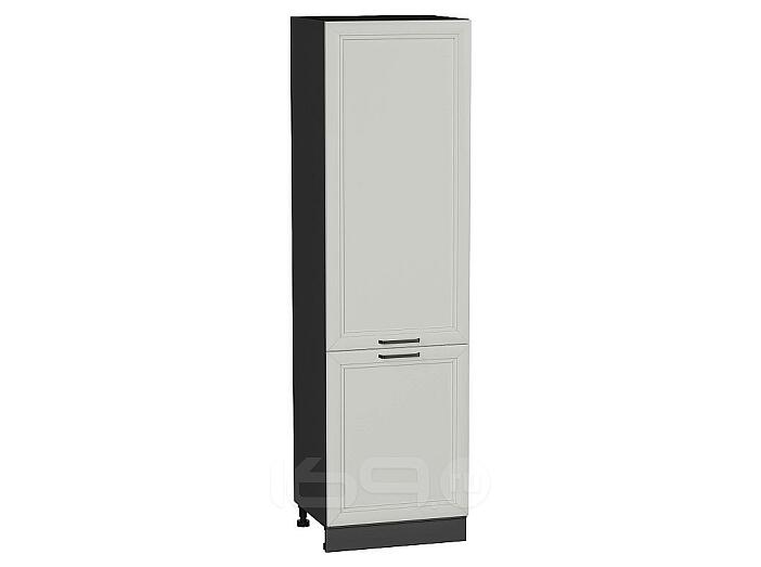 Шкаф пенал с 2-мя дверцами Нео Grey Silk/Graphite 2132*600*576