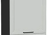 Шкаф пенал с 2-мя дверцами Нео Grey Silk/Graphite 2132*600*576