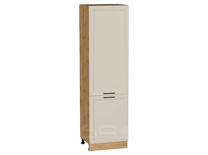 Шкаф пенал с 2-мя дверцами Нео (Каркас П 600) Cream Silk/Дуб Вотан 2132*600*576