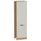 Шкаф пенал с 2-мя дверцами Нео (Каркас П 600) Grey Silk/Дуб Вотан 2132*600*576