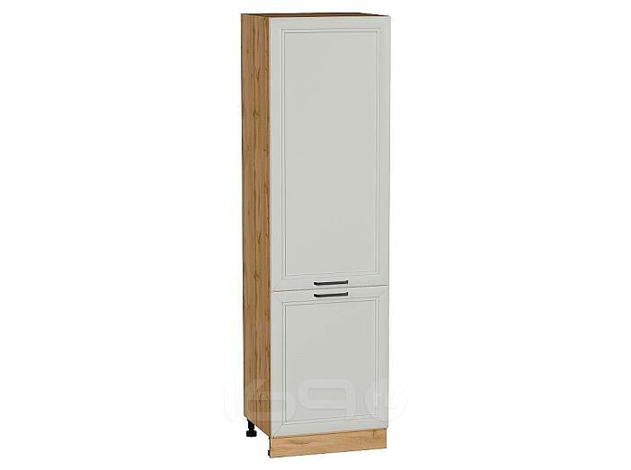 Шкаф пенал с 2-мя дверцами Нео (Каркас П 600) Grey Silk/Дуб Вотан 2132*600*576