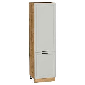 Шкаф пенал с 2-мя дверцами Нео (Каркас П 600) Grey Silk/Дуб Вотан 2132*600*576