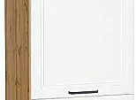 Шкаф пенал с 2-мя дверцами Нео (Каркас П 600Н) White Silk/Дуб Вотан 2336*600*576