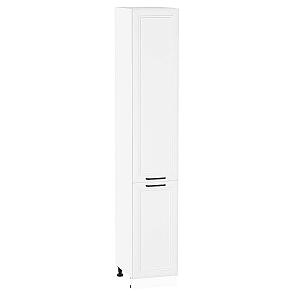 Шкаф пенал с 2-мя дверцами Нео White Silk/Белый 2336*400*576