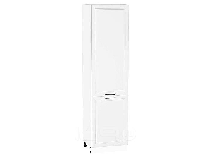 Шкаф пенал с 2-мя дверцами Нео White Silk/Белый 2336*600*576