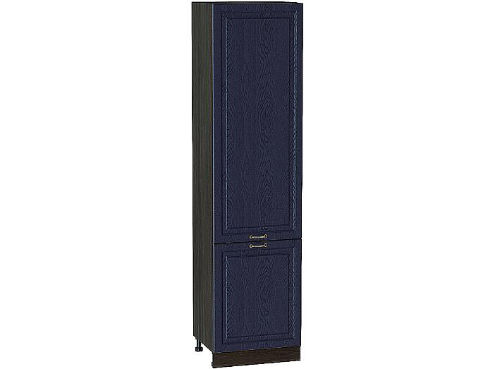 Шкаф пенал с 2-мя дверцами Ницца П 600Н (для верхних шкафов высотой 920) Дуб синий-Венге