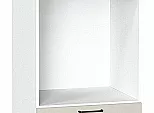 Шкаф пенал с 2-мя дверцами под технику Флэт Cashmere In 2S/Белый 2132*600*574