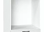 Шкаф пенал с 2-мя дверцами под технику Флэт White In 2S/Белый 2132*600*574