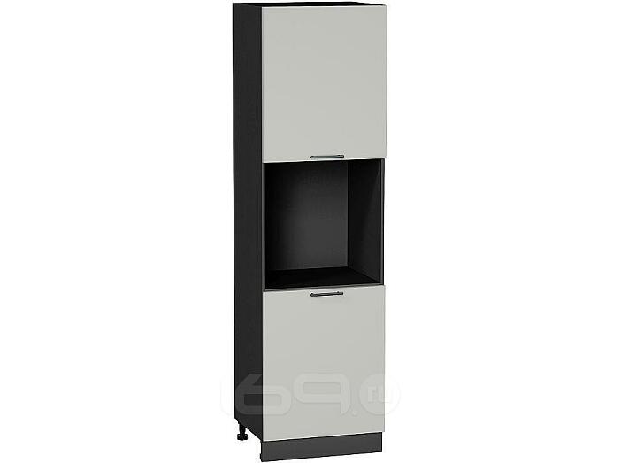 Шкаф пенал с 2-мя дверцами под технику Лайт Special Grey/Graphite 2132*600*574