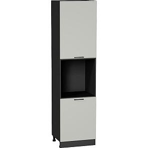 Шкаф пенал с 2-мя дверцами под технику Лайт Special Grey/Graphite 2336*600*574