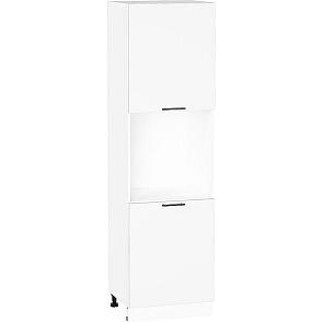 Шкаф пенал с 2-мя дверцами под технику Лайт Special White/Белый 2132*600*574