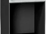 Шкаф пенал с 2-мя дверцами под технику Лофт Nordic Oak/Graphite 2336*600*576