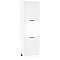 Шкаф пенал с 2-мя дверцами под технику Нео White Silk/Белый 2132*600*576