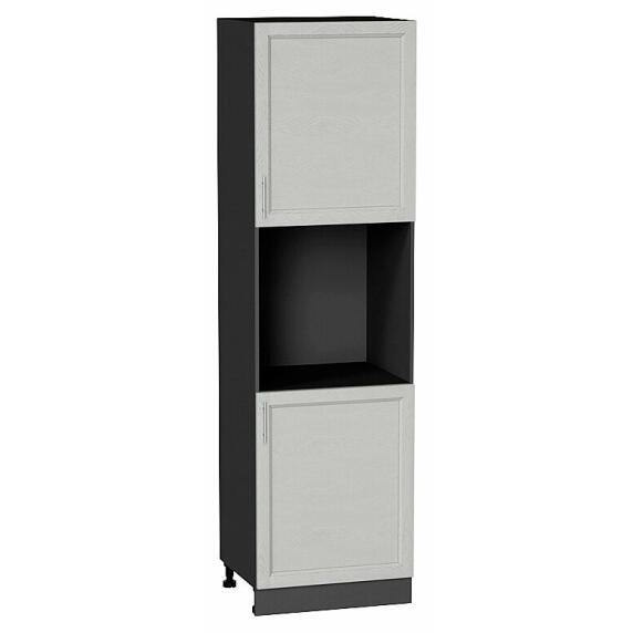 Шкаф пенал с 2-мя дверцами под технику Сканди Cappuccino Softwood Graphite 2132*600*576