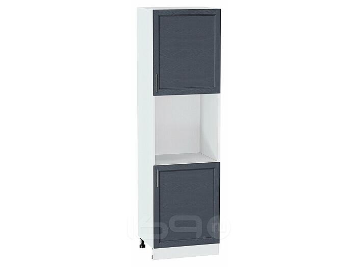 Шкаф пенал с 2-мя дверцами под технику Сканди Graphite Softwood Белый 2132*600*576