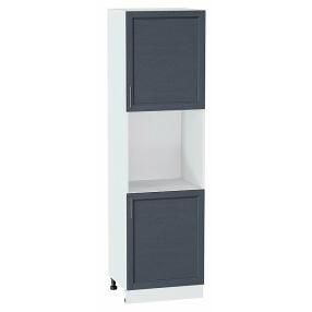 Шкаф пенал с 2-мя дверцами под технику Сканди Graphite Softwood Белый 2132*600*576