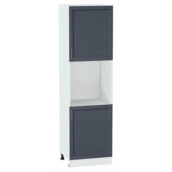 Шкаф пенал с 2-мя дверцами под технику Сканди Graphite Softwood Белый 2132*600*576