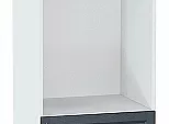 Шкаф пенал с 2-мя дверцами под технику Сканди Graphite Softwood Белый 2132*600*576