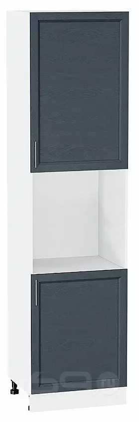Шкаф пенал с 2-мя дверцами под технику Сканди Graphite Softwood Белый 2336*600*576