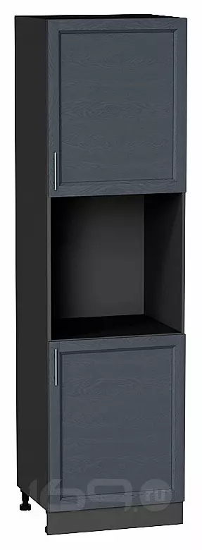 Шкаф пенал с 2-мя дверцами под технику Сканди Graphite Softwood Graphite 2132*600*576