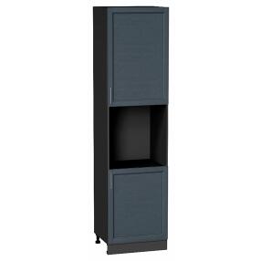 Шкаф пенал с 2-мя дверцами под технику Сканди Graphite Softwood Graphite 2336*600*576