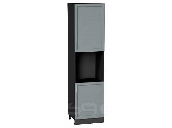 Шкаф пенал с 2-мя дверцами под технику Сканди Grey Softwood Graphite 2336*600*576