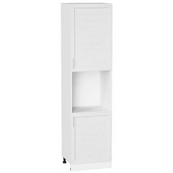 Шкаф пенал с 2-мя дверцами под технику Сканди White Softwood/Белый 2336*600*576