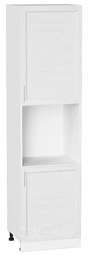 Шкаф пенал с 2-мя дверцами под технику Сканди White Softwood/Белый 2336*600*576