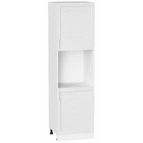 Шкаф пенал с 2-мя дверцами под технику Сканди White Softwood/Белый 2132*600*576