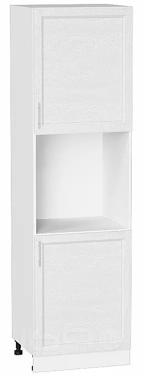 Шкаф пенал с 2-мя дверцами под технику Сканди White Softwood/Белый 2132*600*576
