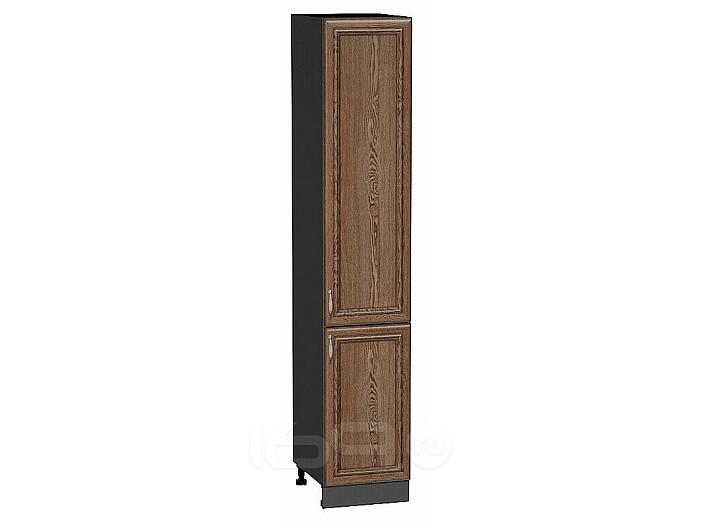 Шкаф пенал с 2-мя дверцами Шале Brown Dreamline Graphite 2132*400*576