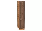 Шкаф пенал с 2-мя дверцами Шале Brown Dreamline Дуб Вотан 2132*400*576
