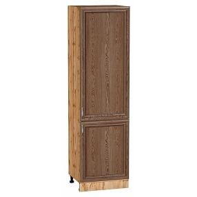 Шкаф пенал с 2-мя дверцами Шале Brown Dreamline Дуб Вотан 2132*600*576