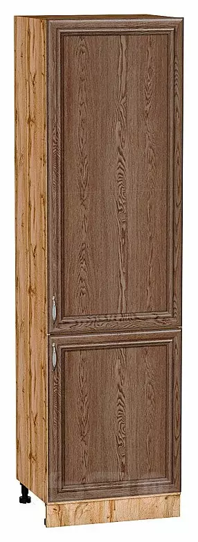 Шкаф пенал с 2-мя дверцами Шале Brown Dreamline Дуб Вотан 2132*600*576