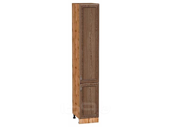Шкаф пенал с 2-мя дверцами Шале Brown Dreamline Дуб Вотан 2336*400*576