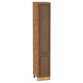 Шкаф пенал с 2-мя дверцами Шале Brown Dreamline Дуб Вотан 2336*400*576
