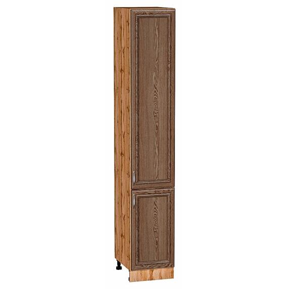 Шкаф пенал с 2-мя дверцами Шале Brown Dreamline Дуб Вотан 2336*400*576