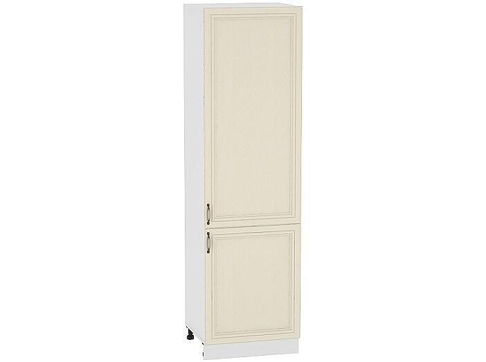 Шкаф пенал с 2-мя дверцами Шале ШП 600 (для верхних шкафов высотой 720) 	Ivory-Белый