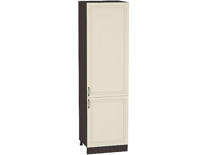 Шкаф пенал с 2-мя дверцами Шале ШП 600Н (для верхних шкафов высотой 920) Ivory-Венге